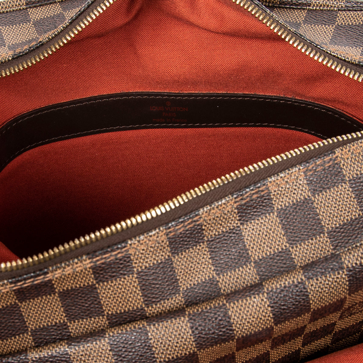 Shoulder Bag Naviglio Brown Damier Ebene
