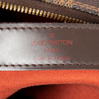 Shoulder Bag Naviglio Brown Damier Ebene