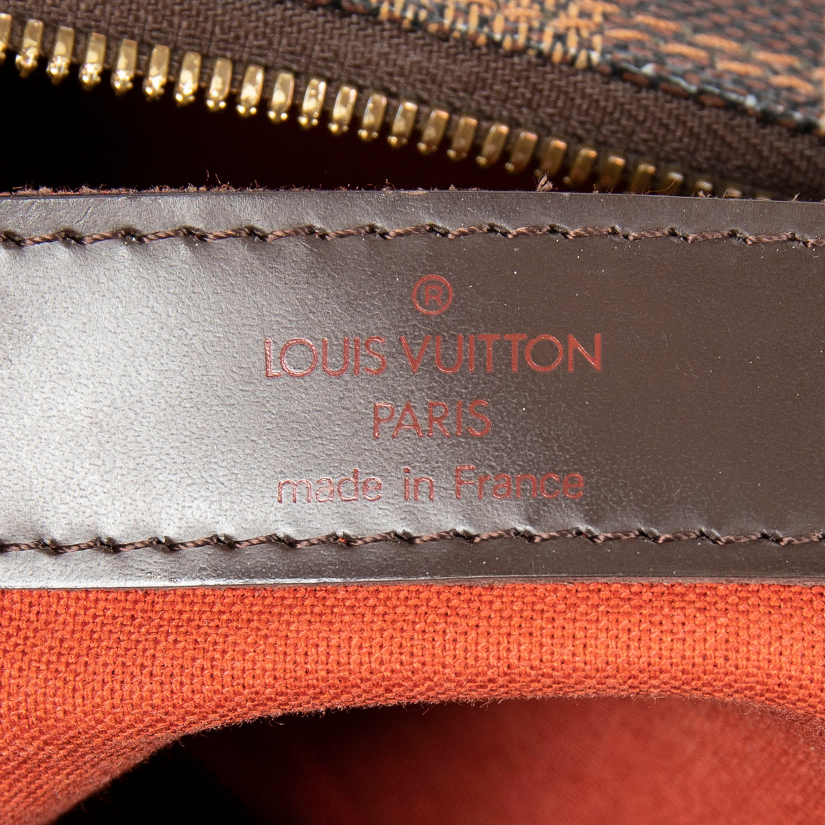 Shoulder Bag Naviglio Brown Damier Ebene