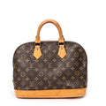 Handbag Alma PM Brown Monogram Canvas