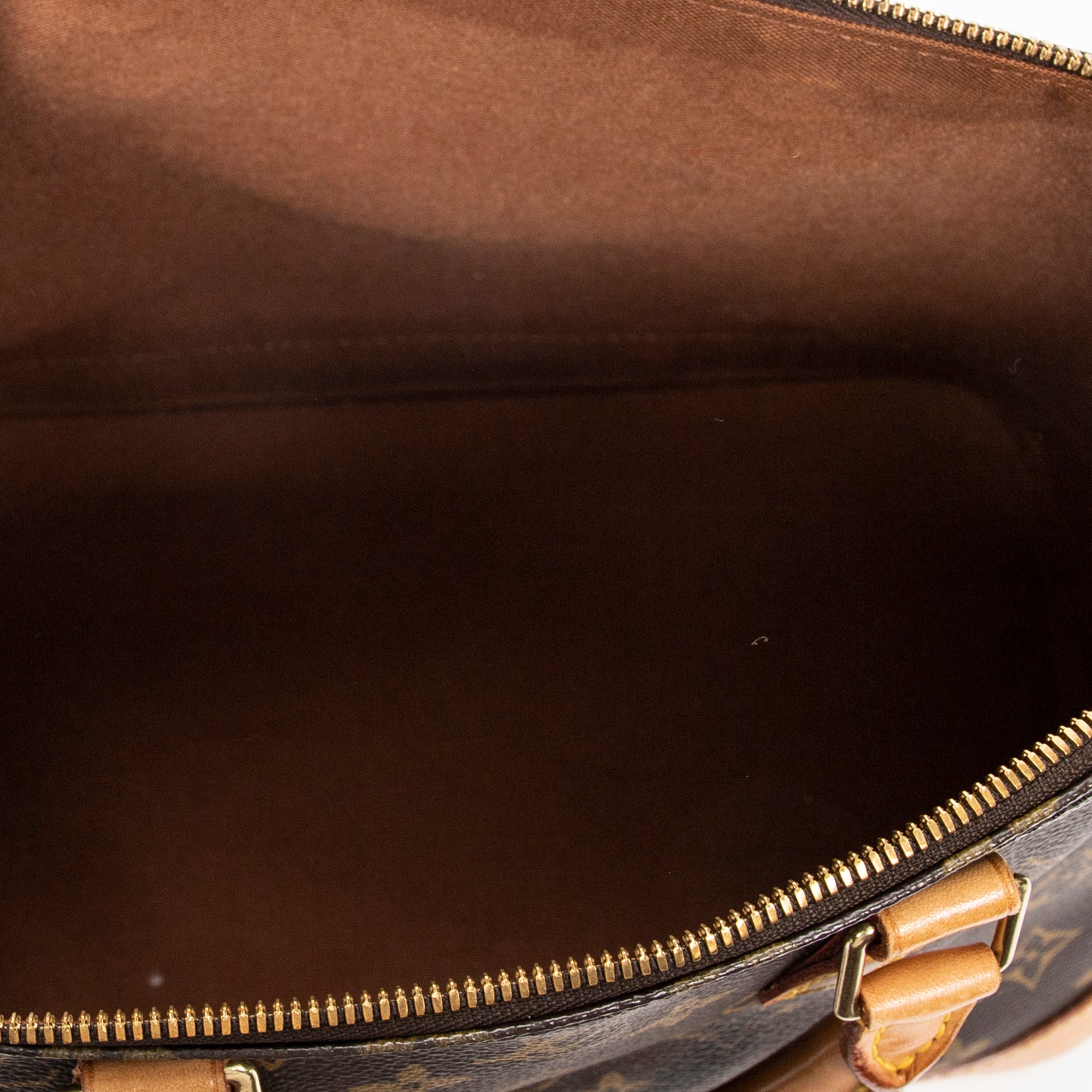 Handbag Alma PM Brown Monogram Canvas