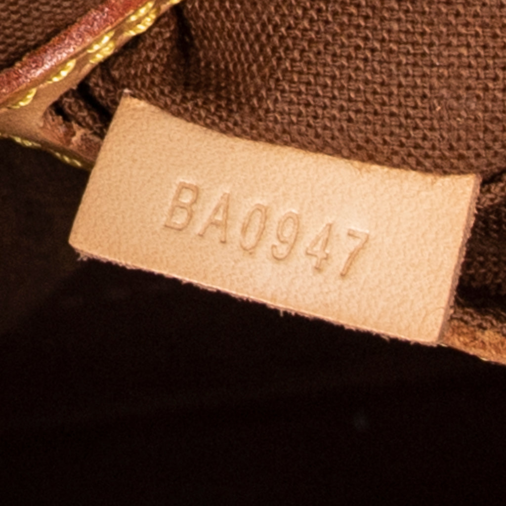 Handbag Alma PM Brown Monogram Canvas