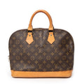 Handbag Alma PM Brown Monogram Canvas