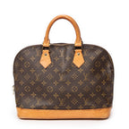 Handbag Alma PM Brown Monogram Canvas