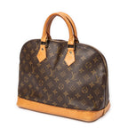 Handbag Alma PM Brown Monogram Canvas