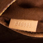 Handbag Alma PM Brown Monogram Canvas
