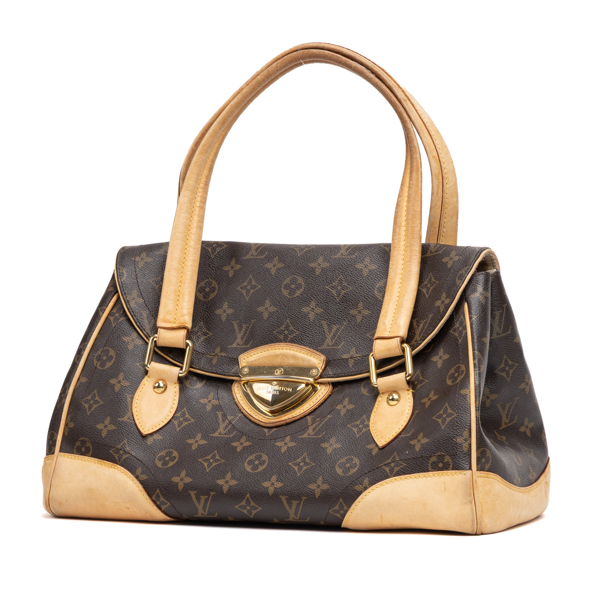Shoulder Bag Beverly GM Brown Monogram Canvas