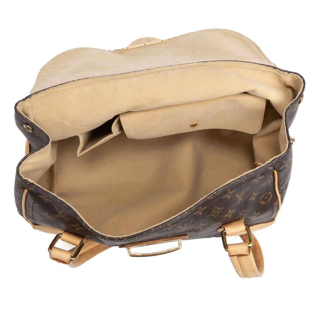 Shoulder Bag Beverly GM Brown Monogram Canvas