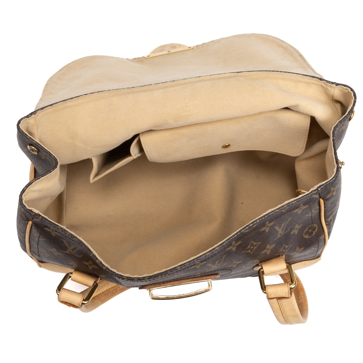 Shoulder Bag Beverly GM Brown Monogram Canvas