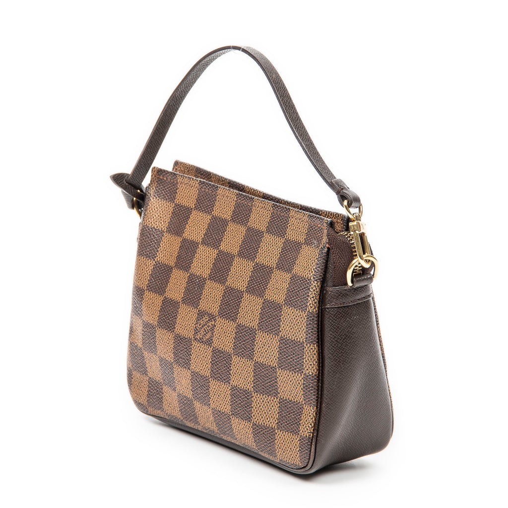 Handbag Trousse Make Up Pochette Brown Damier Ebene
