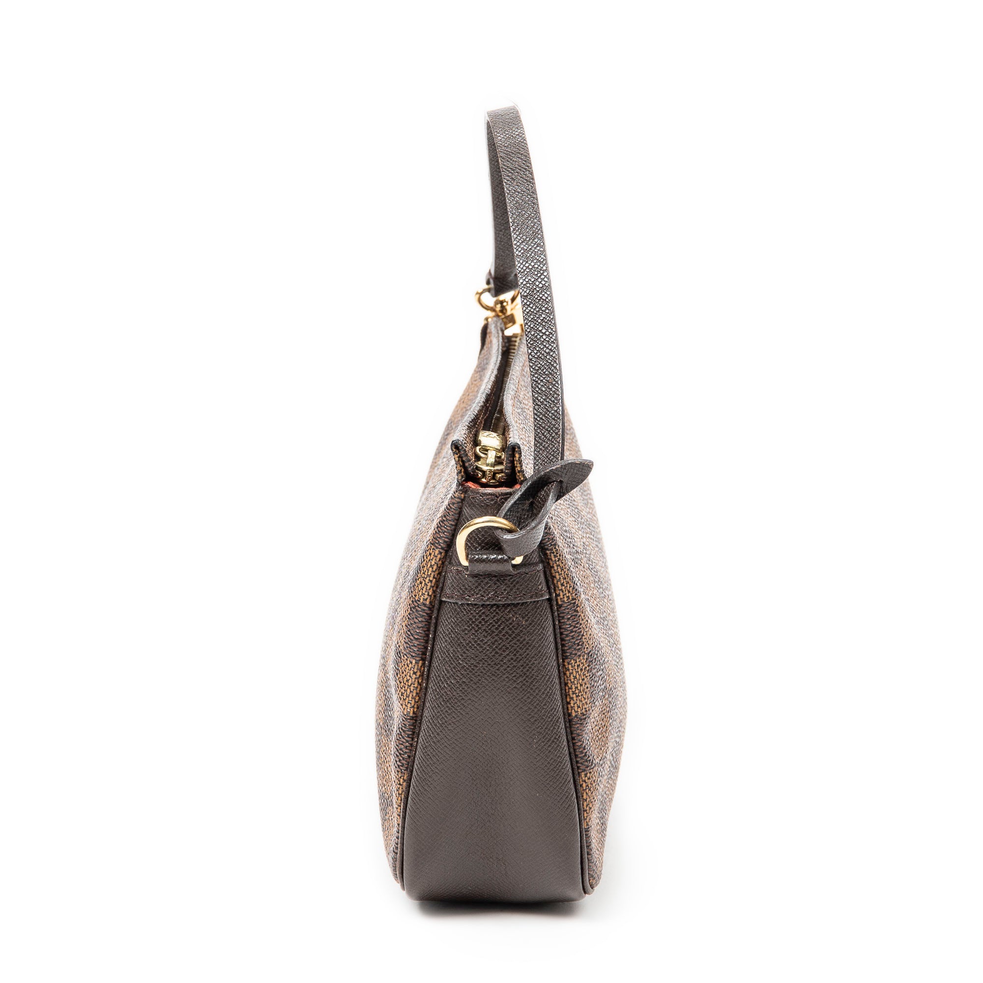 Handbag Trousse Make Up Pochette Brown Damier Ebene