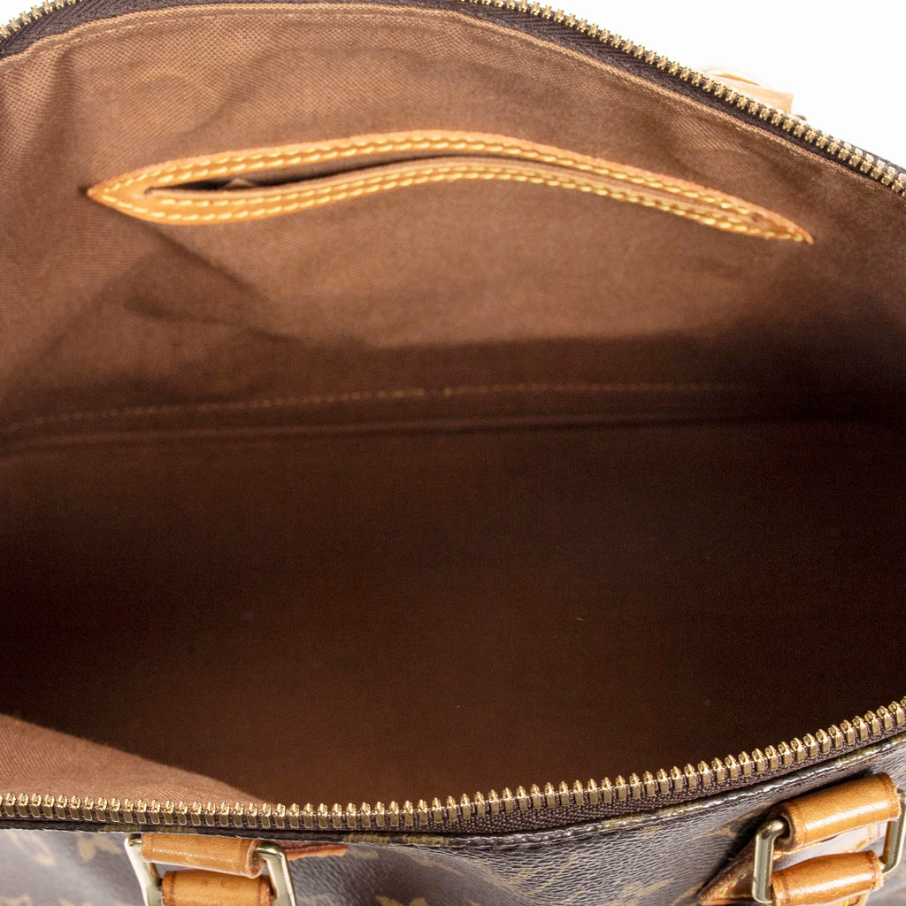 Handbag Alma PM Brown Monogram Canvas