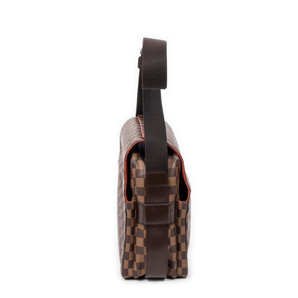 Shoulder Bag Naviglio Brown Damier Ebene