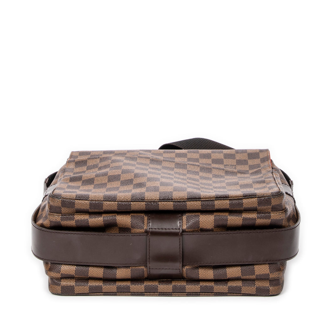 Shoulder Bag Naviglio Brown Damier Ebene