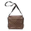 Shoulder Bag Naviglio Brown Damier Ebene
