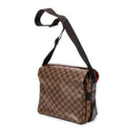 Shoulder Bag Naviglio Brown Damier Ebene