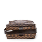 Shoulder Bag Naviglio Brown Damier Ebene
