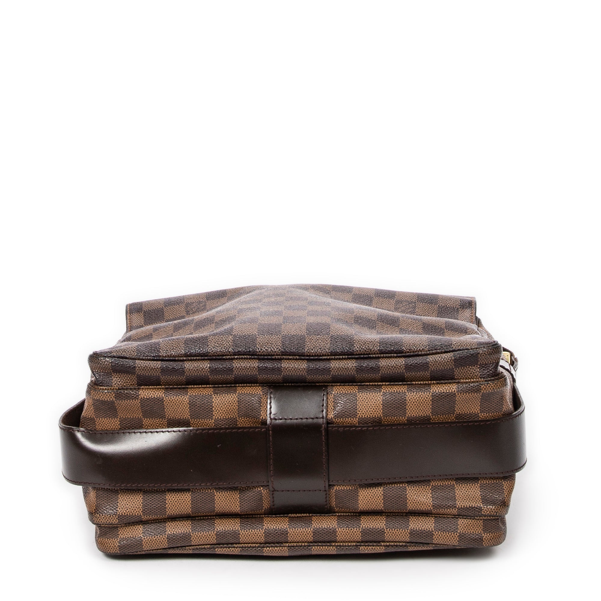 Shoulder Bag Naviglio Brown Damier Ebene