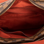 Shoulder Bag Naviglio Brown Damier Ebene