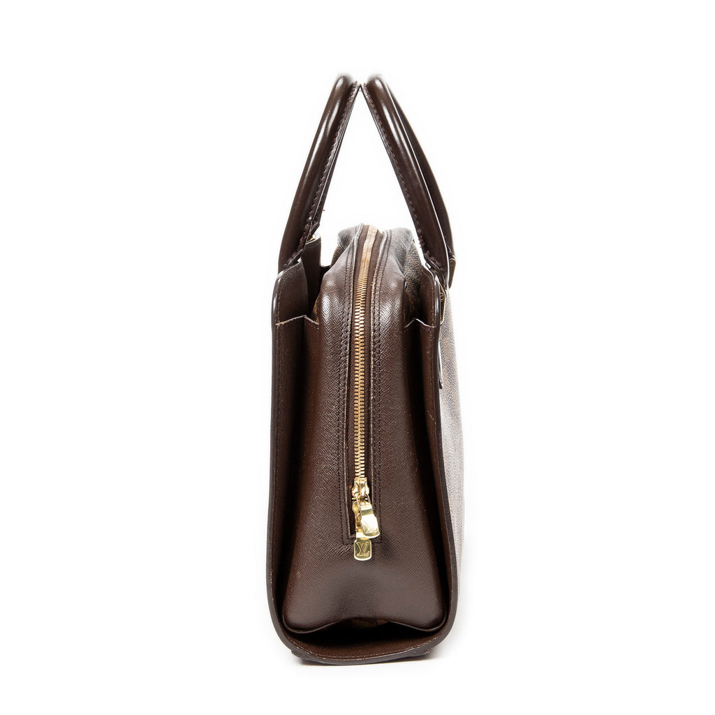 Handbag Triana Brown Damier Ebene