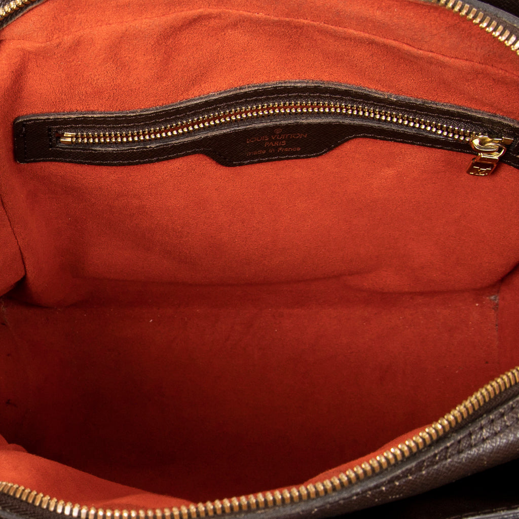 Handbag Triana Brown Damier Ebene