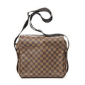 Shoulder Bag Naviglio Brown Damier Ebene
