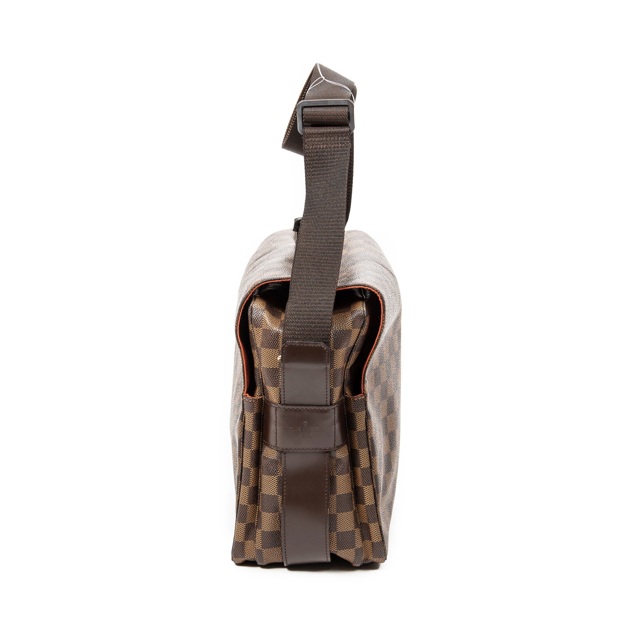 Shoulder Bag Naviglio Brown Damier Ebene