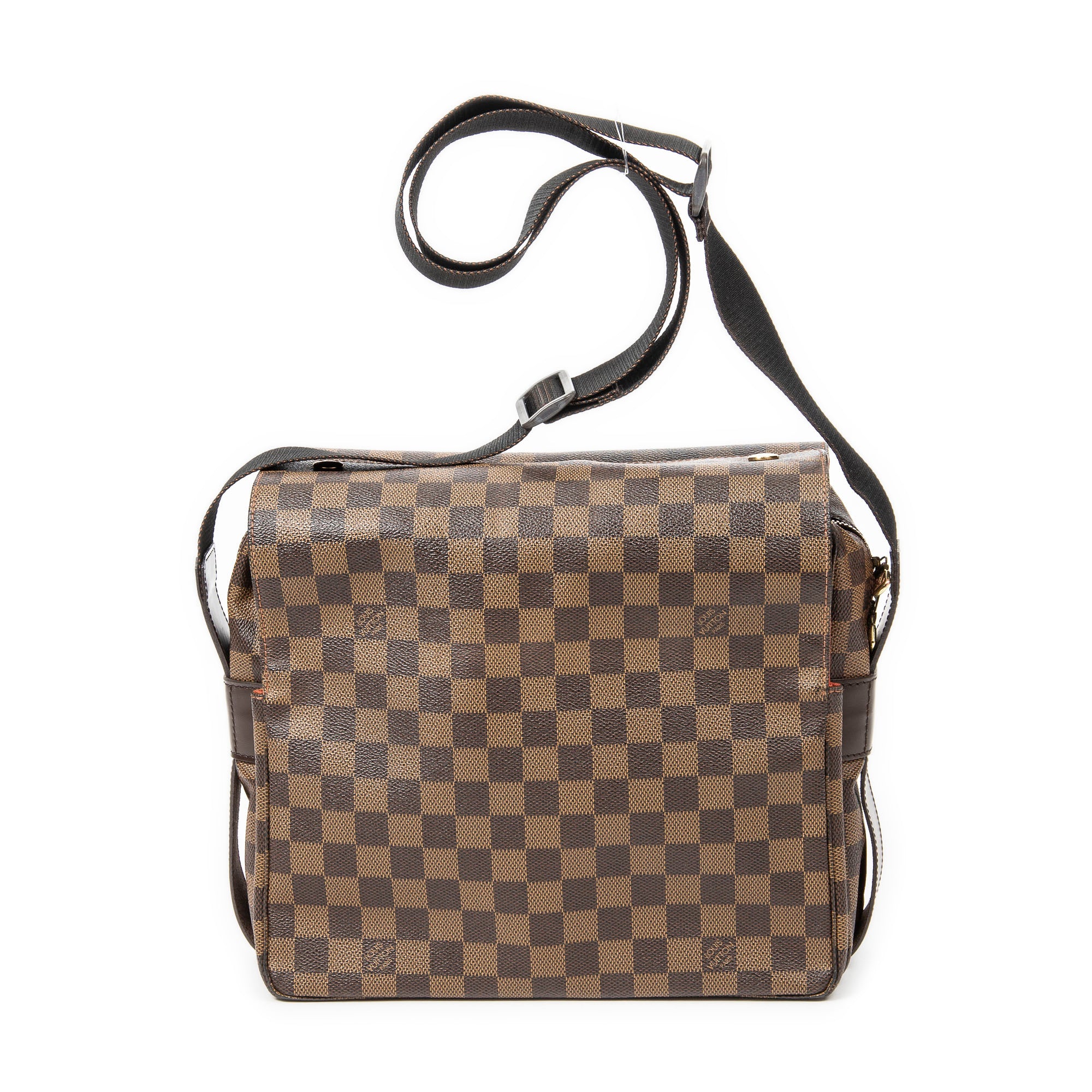 Shoulder Bag Naviglio Brown Damier Ebene