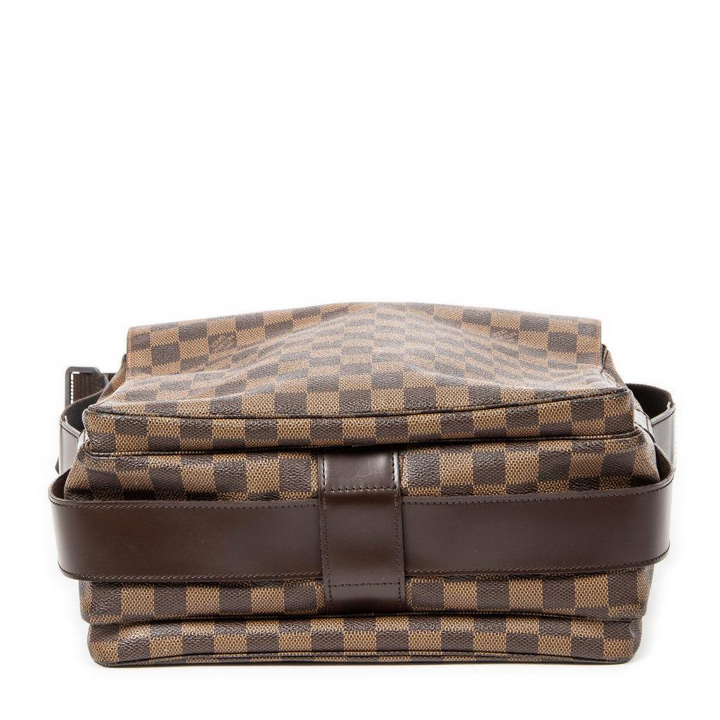 Shoulder Bag Naviglio Brown Damier Ebene