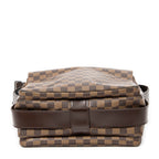 Shoulder Bag Naviglio Brown Damier Ebene