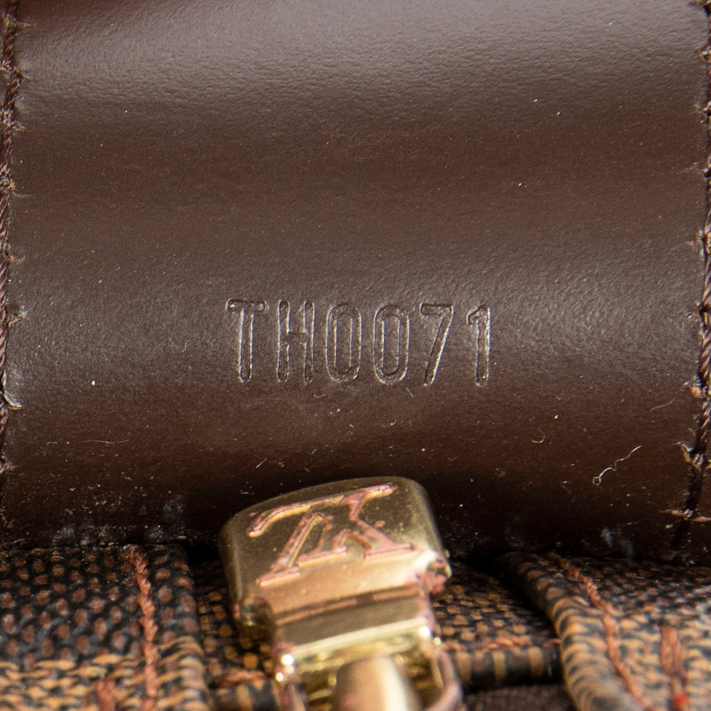 Shoulder Bag Naviglio Brown Damier Ebene