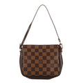 Bolso Trousse Maquillaje Pochette Marrón Damier Ebene