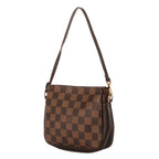 Bolso Trousse Maquillaje Pochette Marrón Damier Ebene