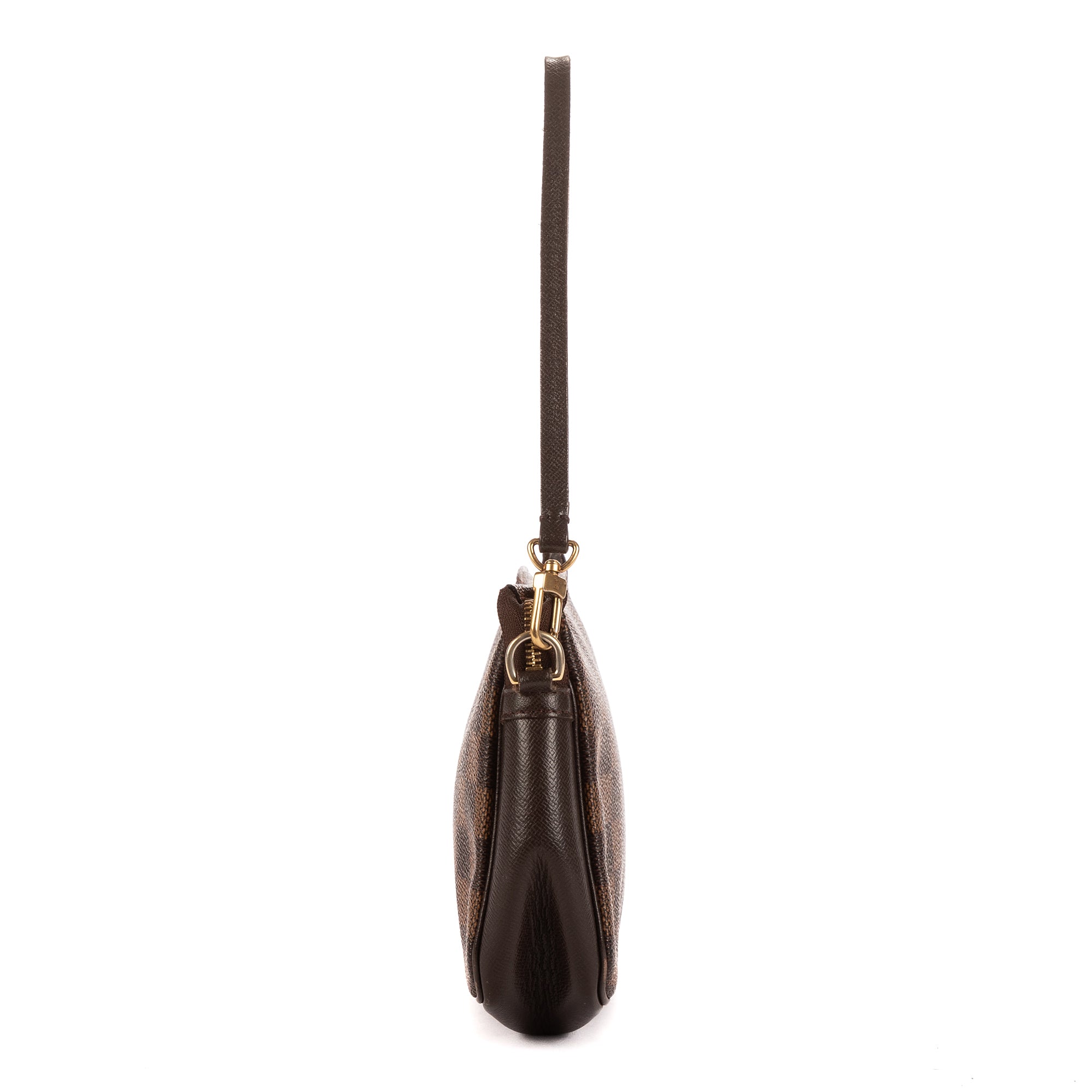 Bolso Trousse Maquillaje Pochette Marrón Damier Ebene