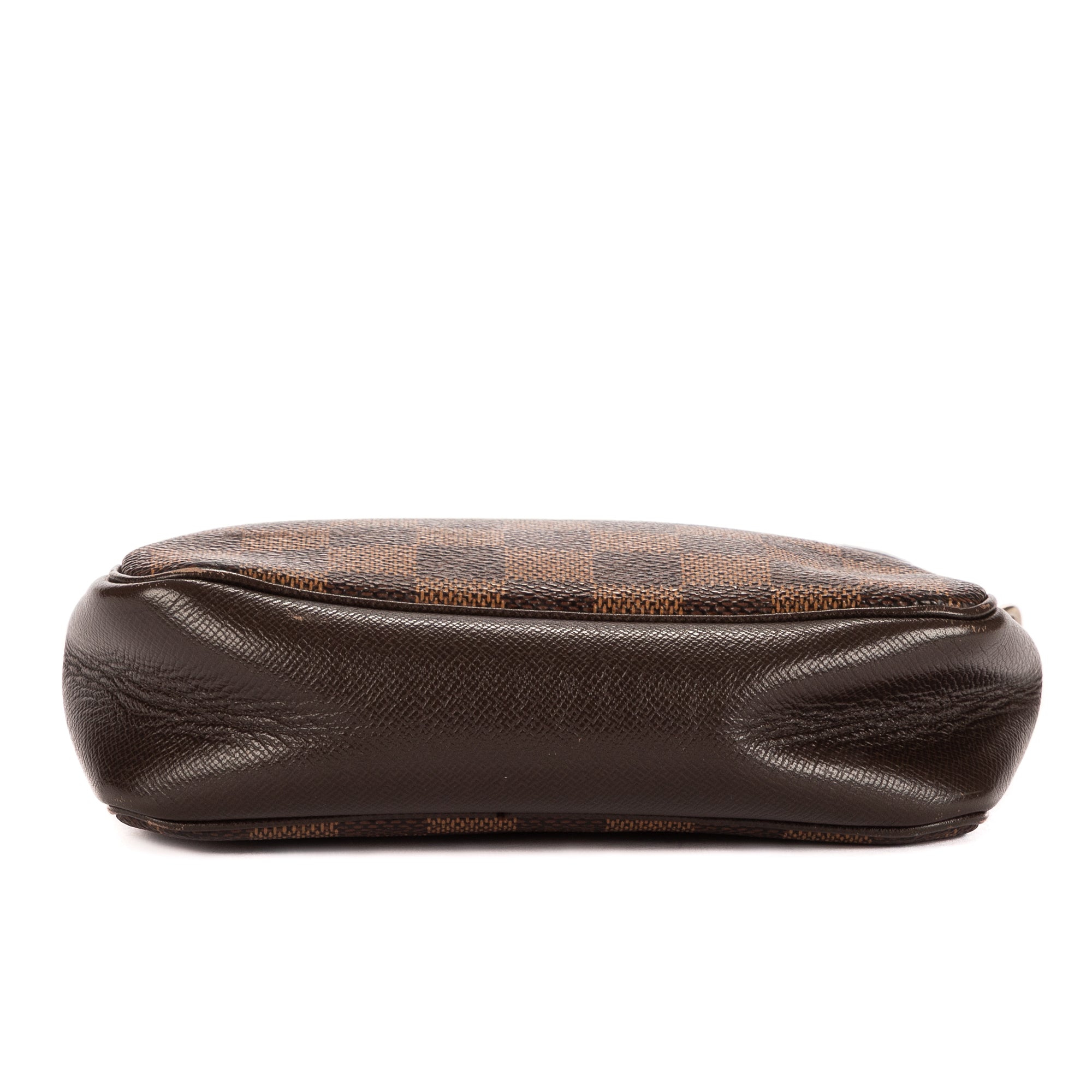Bolso Trousse Maquillaje Pochette Marrón Damier Ebene