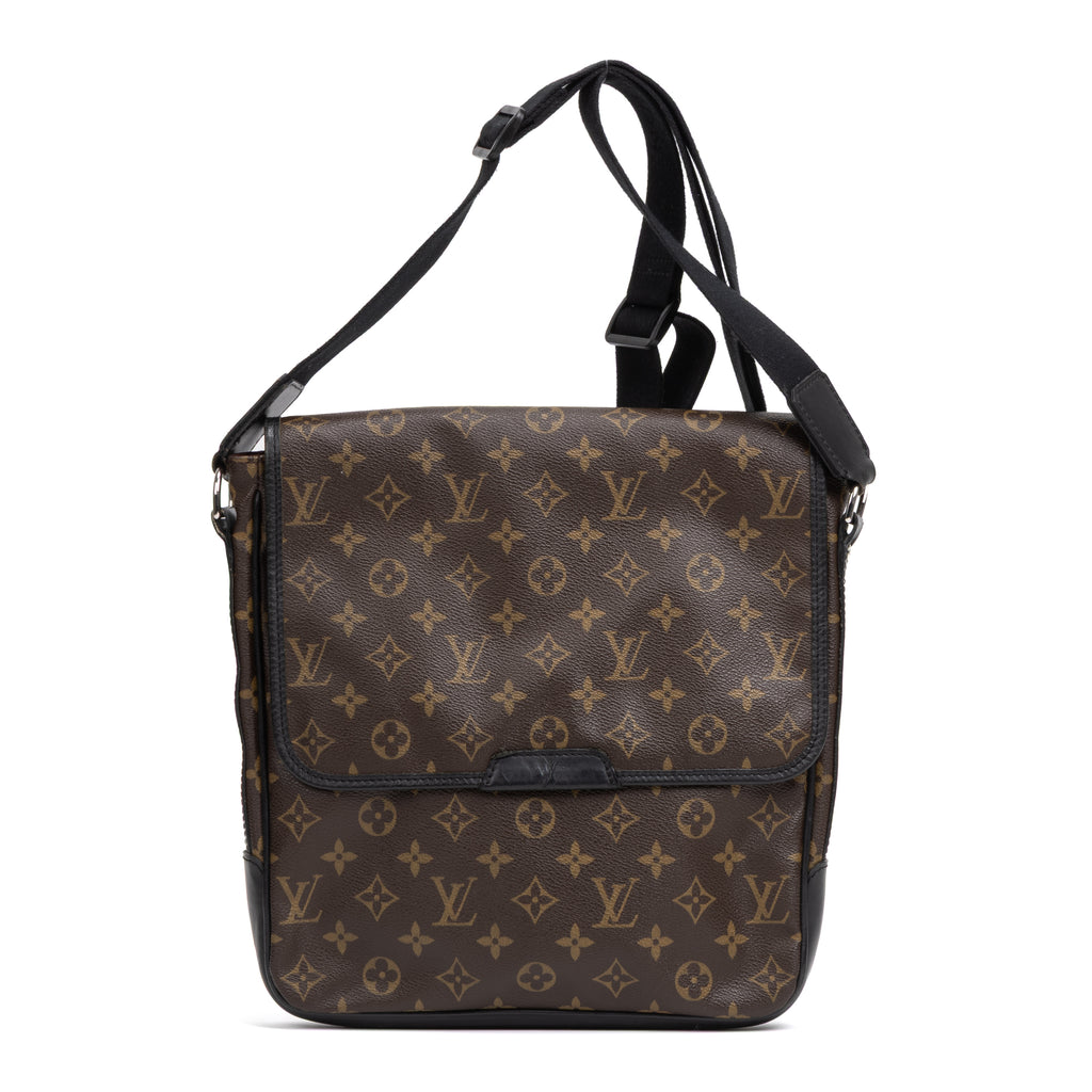 Shoulder Bag Bass MM Brown Monogram Macassar