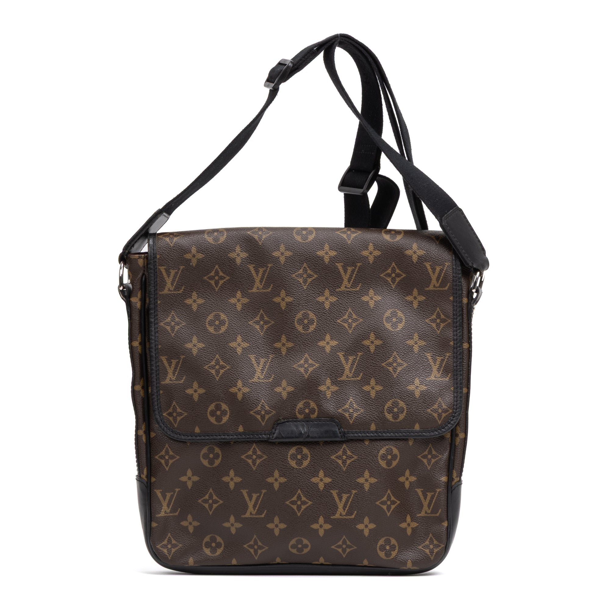 Shoulder Bag Bass MM Brown Monogram Macassar