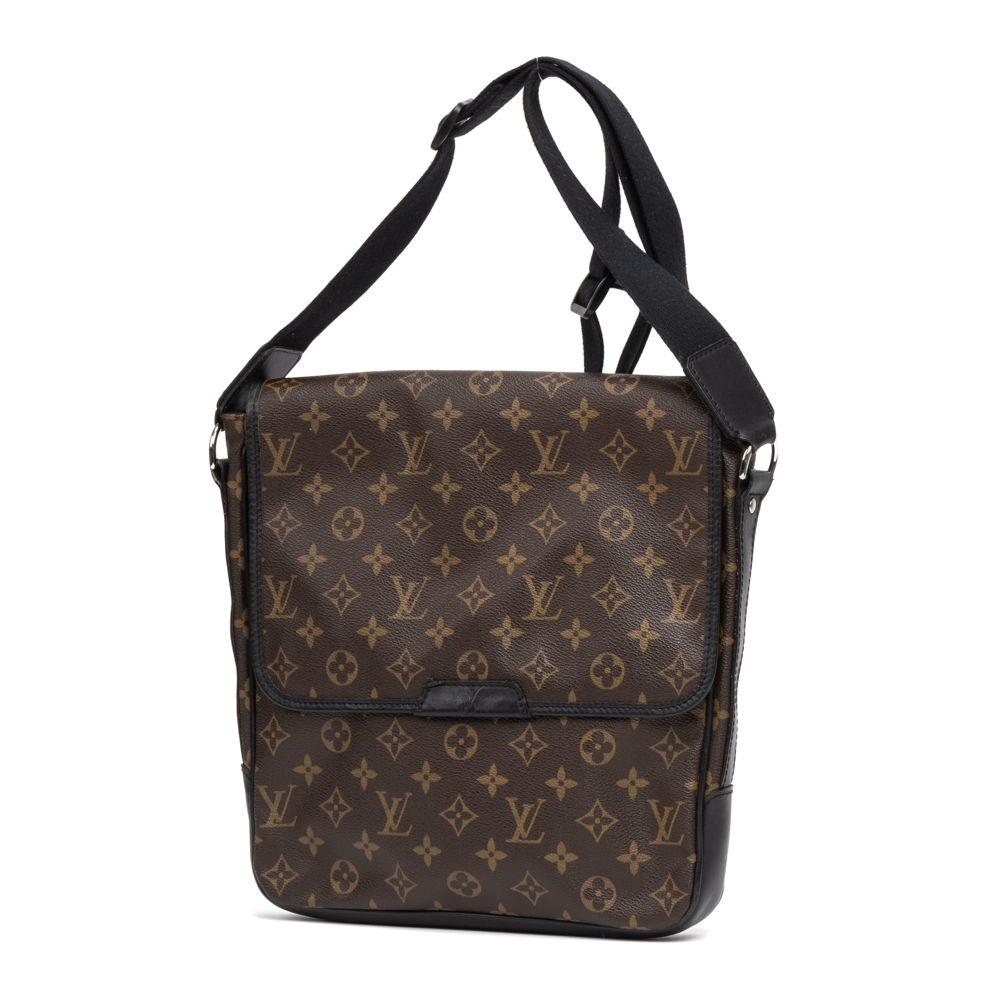Shoulder Bag Bass MM Brown Monogram Macassar