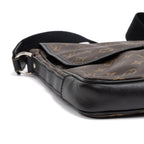 Shoulder Bag Bass MM Brown Monogram Macassar
