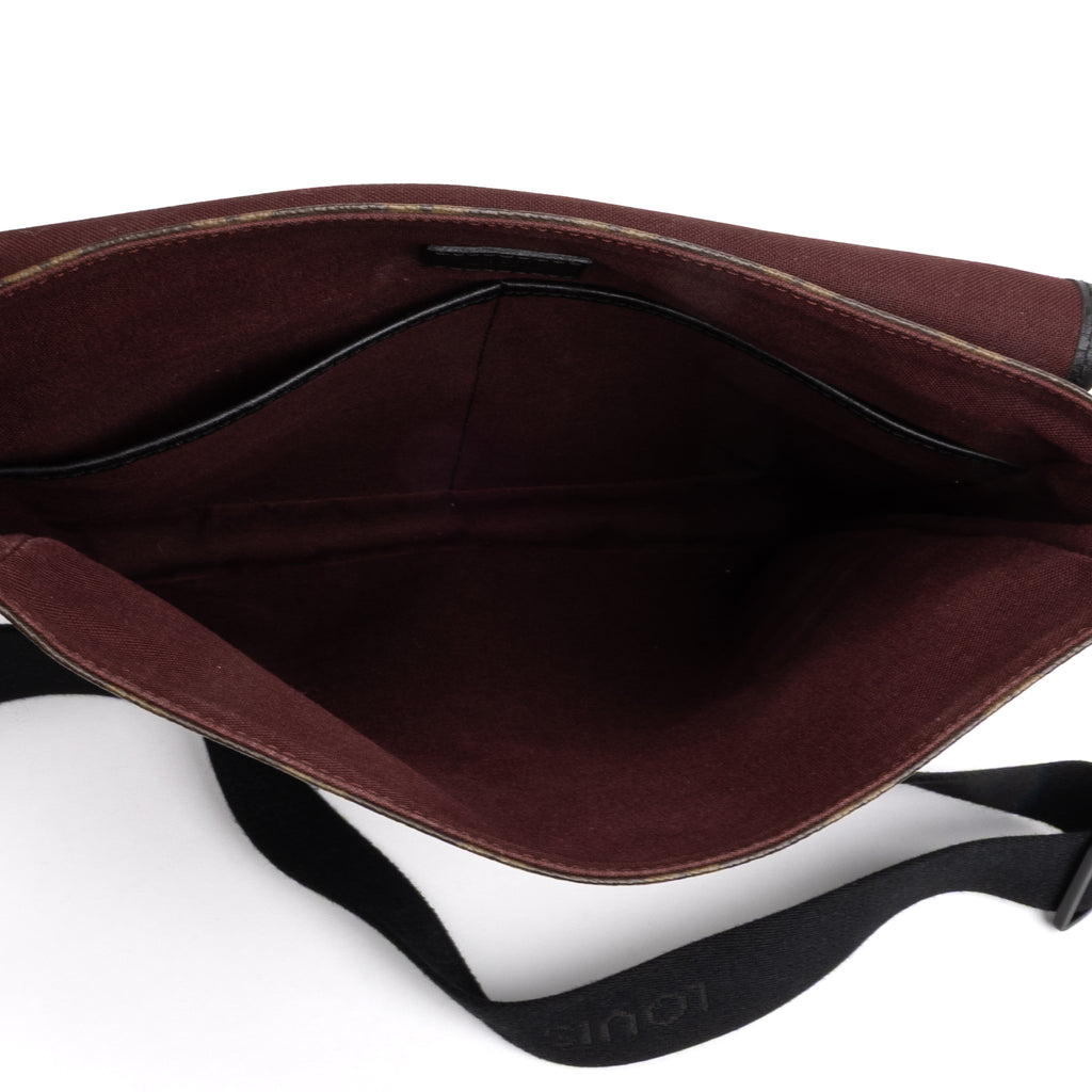 Shoulder Bag Bass MM Brown Monogram Macassar