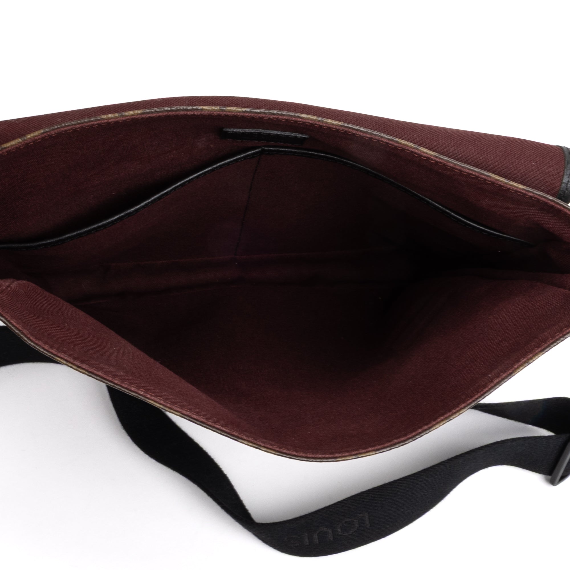 Shoulder Bag Bass MM Brown Monogram Macassar