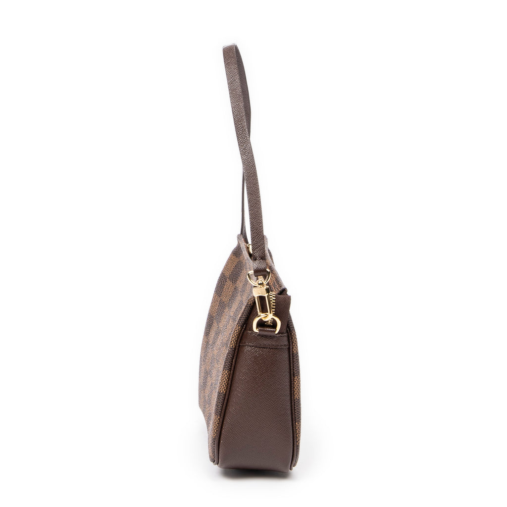 Handbag Trousse Make Up Pochette Brown Damier Ebene