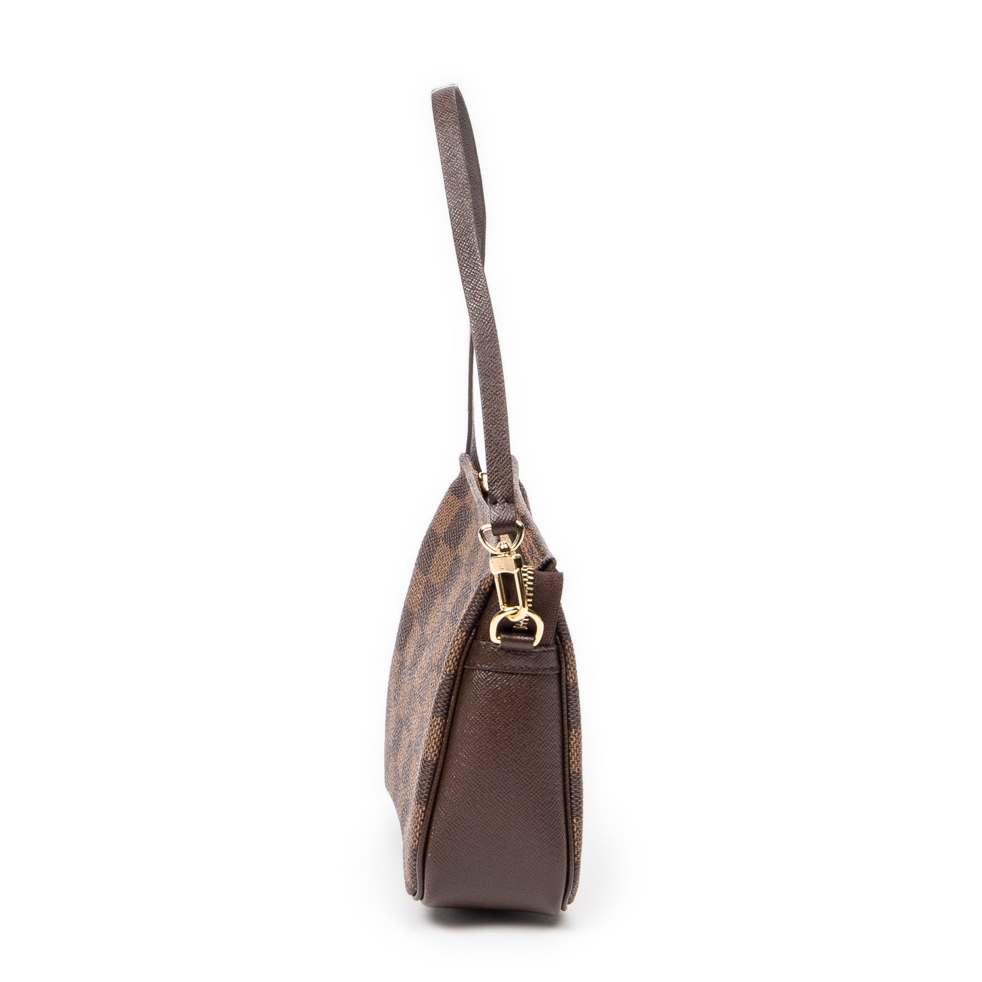 Handbag Trousse Make Up Pochette Brown Damier Ebene