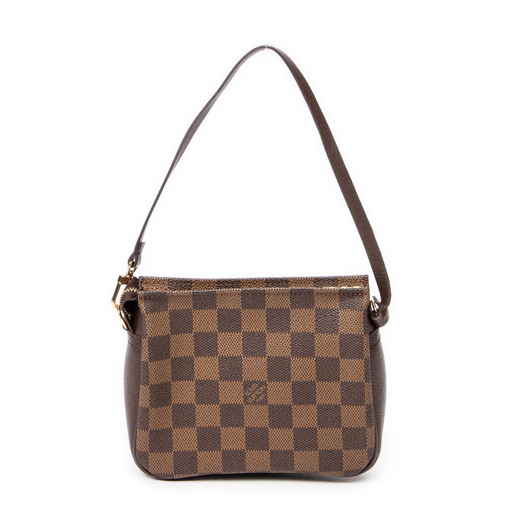 Handbag Trousse Make Up Pochette Brown Damier Ebene