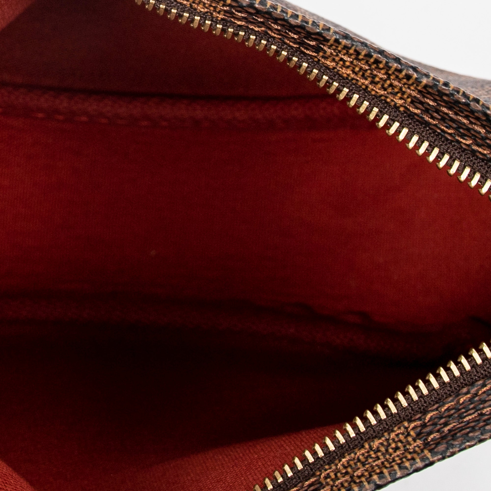 Handbag Trousse Make Up Pochette Brown Damier Ebene