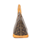 Handbag Alma PM Brown Monogram Canvas