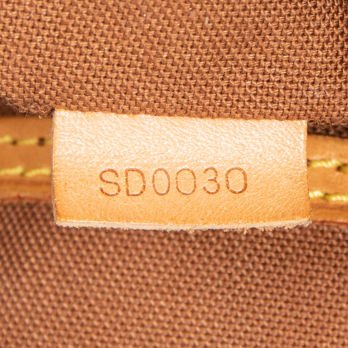 Handbag Alma PM Brown Monogram Canvas