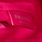 Bolso de hombro pequeño Canapa Tote con ojales Canapa Canvas fucsia
