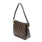 Handbag Trousse Make Up Pouch Brown Damier Ebene