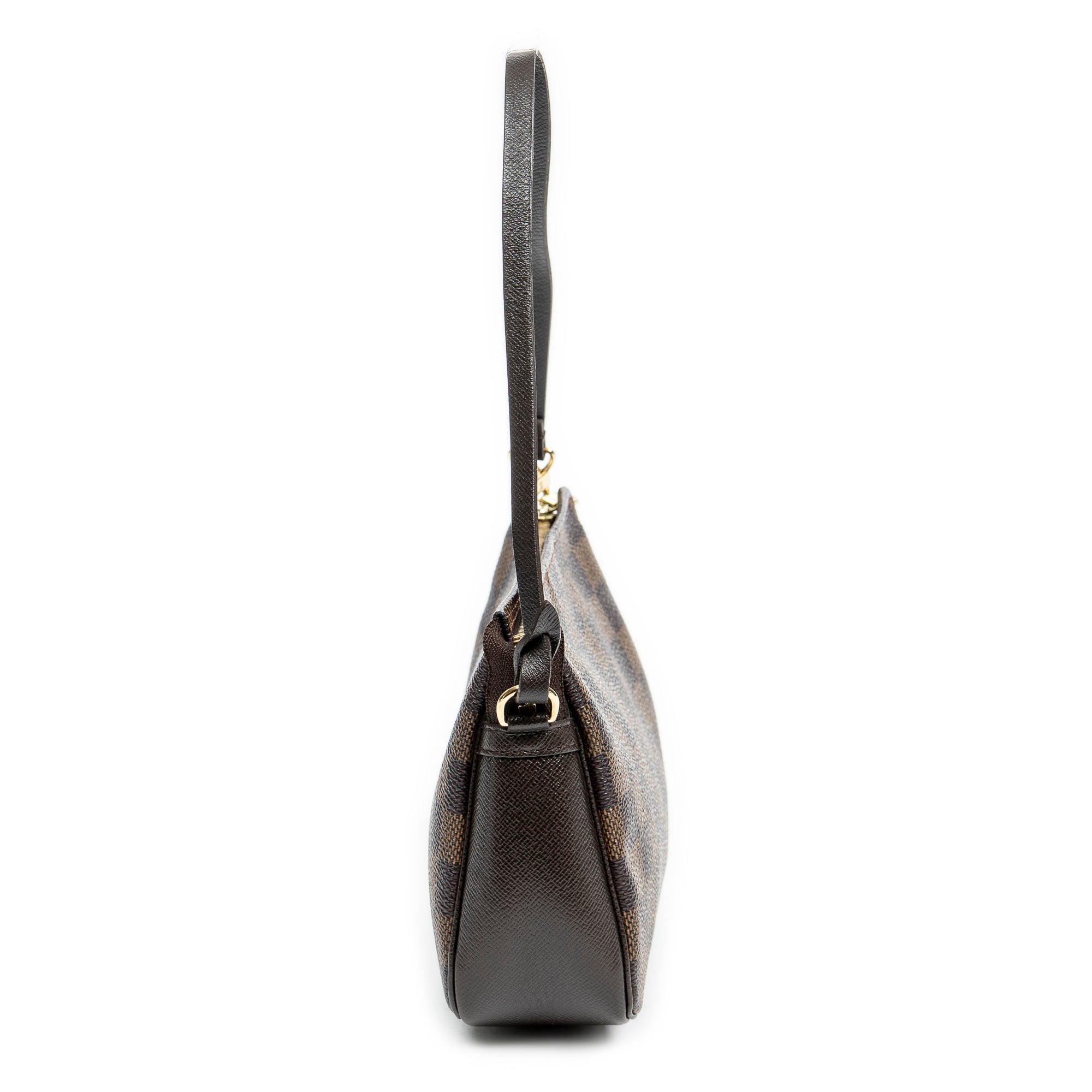 Handbag Trousse Make Up Pouch Brown Damier Ebene